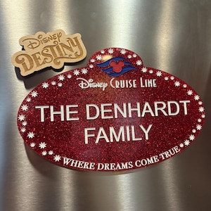 Disney Cruise Line Cast Member Tag - Magnet