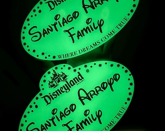 Étiquette pour poussette Disneyland/DisneyWorld Castmember