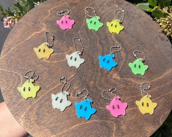 Glow in the Dark Luma Star Mini sleutelhanger