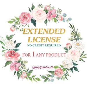 EXTENDED LICENSE No Credit required / Single product