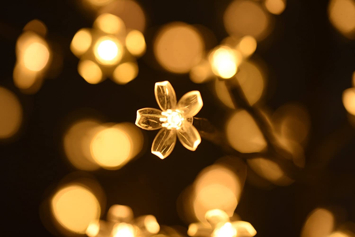6ft Pre Lit Cherry Blossom Tree With 208 LED Lights Warm White for Home