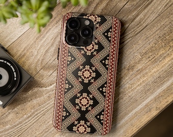 Palestine Tatreez Tough Phone Cases