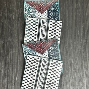 Palestinian Coaster Set