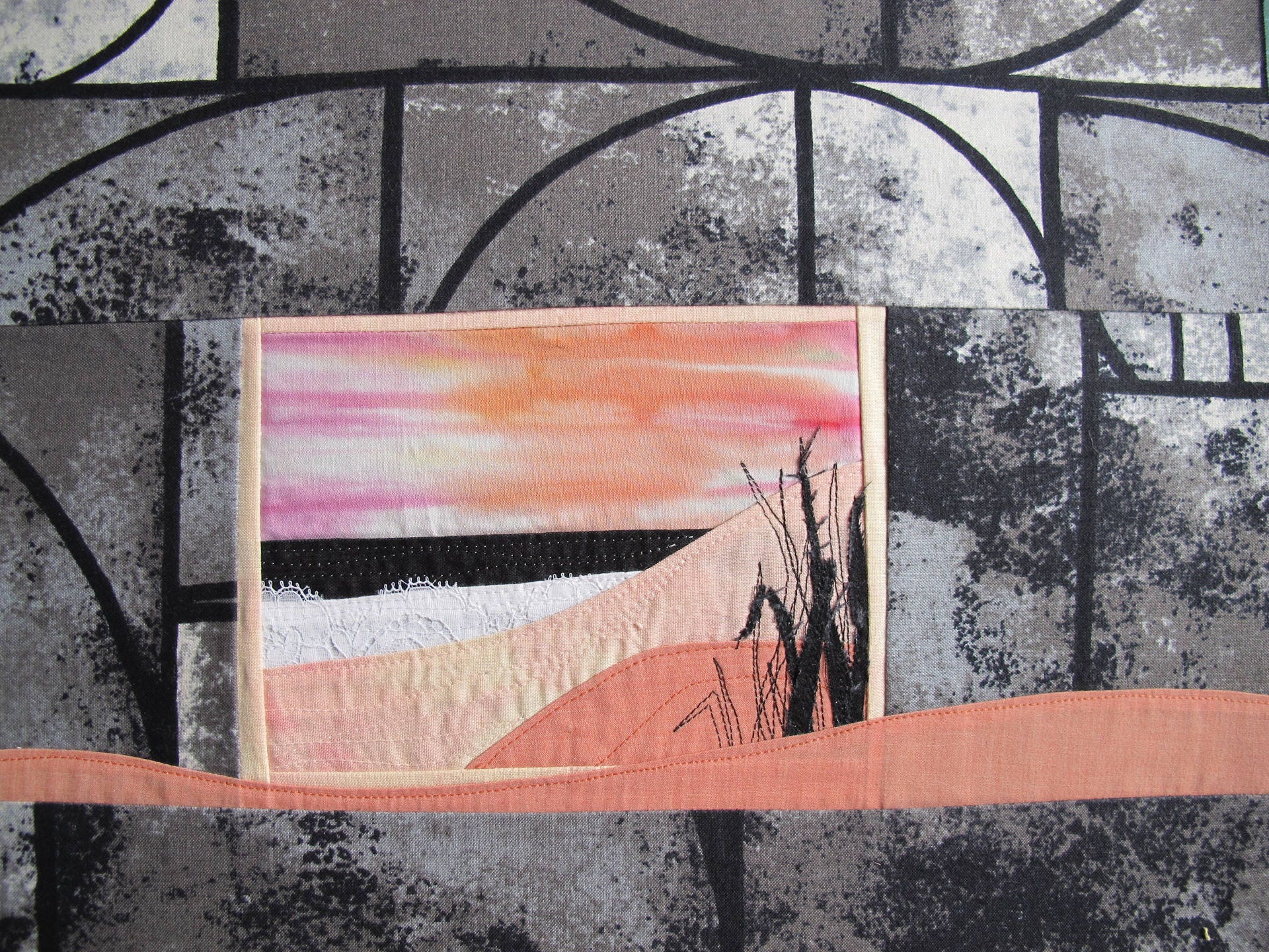 Création Art Textile Bord de Mer