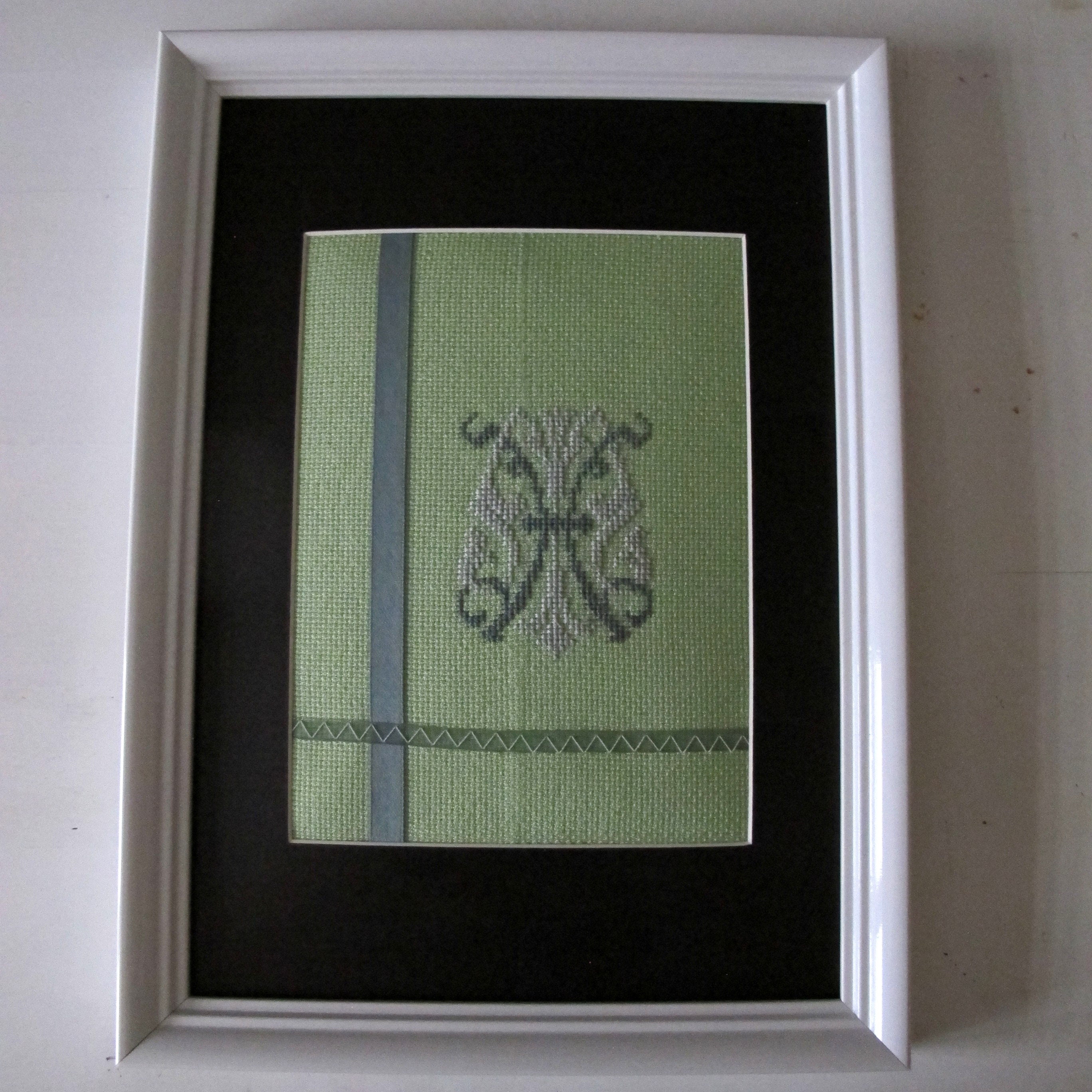 Tableau Brodé Monogramme