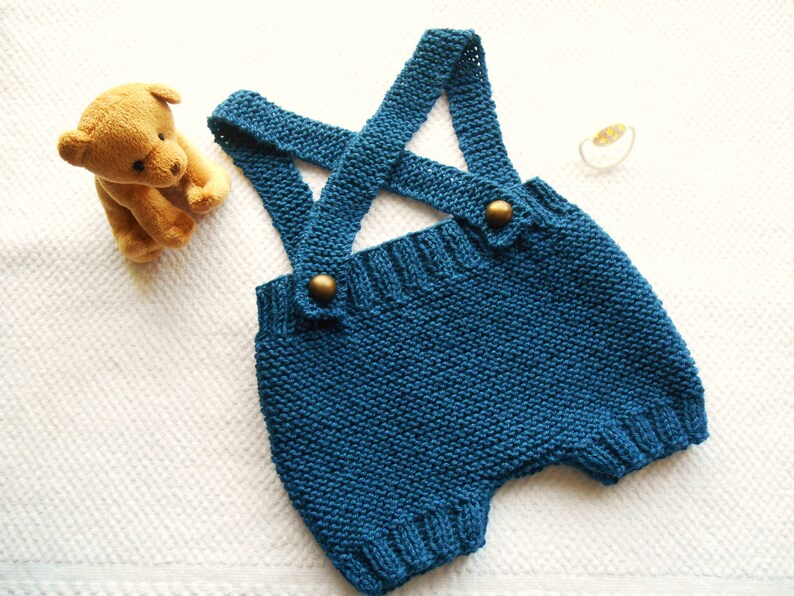 Short Bleu - 3 mois main image 1
