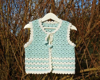 Gilet Bebe Crochet Etsy France Gilet Bebe Crochet Etsy France