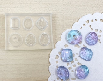 Small Candy Silicone Mold | Hard Candy Sweets Decoden | UV Resin Cute Candy Drops Resin Mold