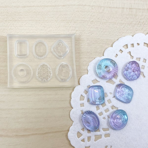 Small Candy Silicone Mold | Hard Candy Sweets Decoden | UV Resin Cute Candy Drops Resin Mold