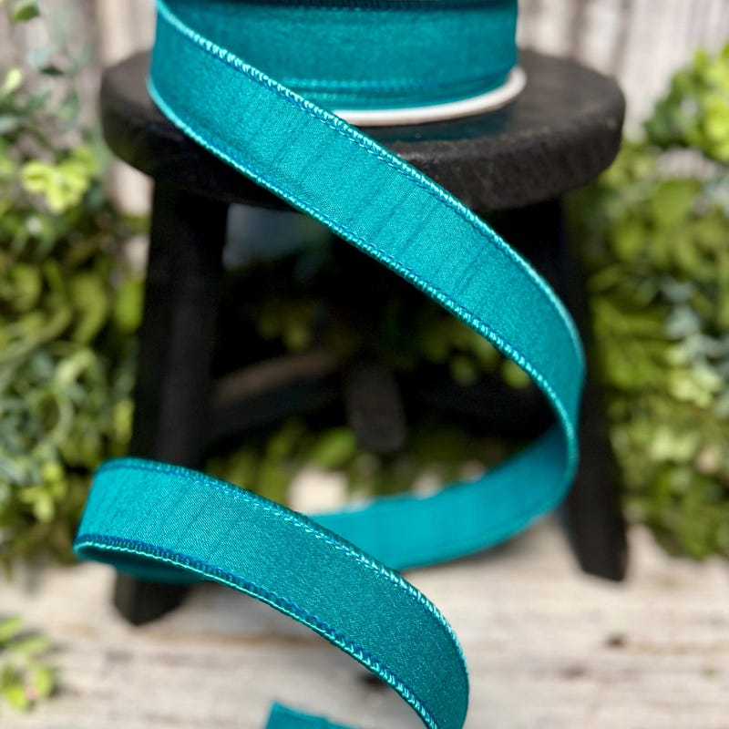 Teal Ribbon - Etsy