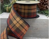 Ribbon, Ribbon for wreaths, Designer ribbon, 2.5 quot ribbon, Fall ribbon, D Stevens ribbon, wreath supplies, luxury ribbon,