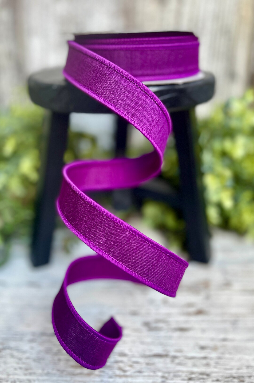 Ribbon, 10 YD ROLL, Ribbon for Wreaths, Farrisilk Ribbon, 1