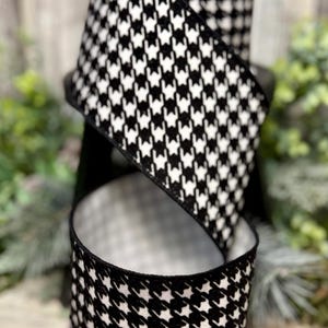 Houndstooth Ribbon - Etsy
