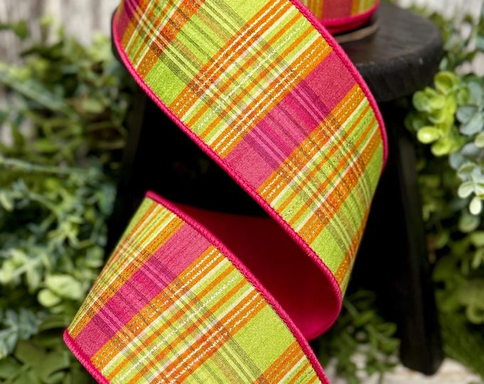 Spring Looking Ribbon Ribbon for Wreaths, D Stevens Ribbon, 3