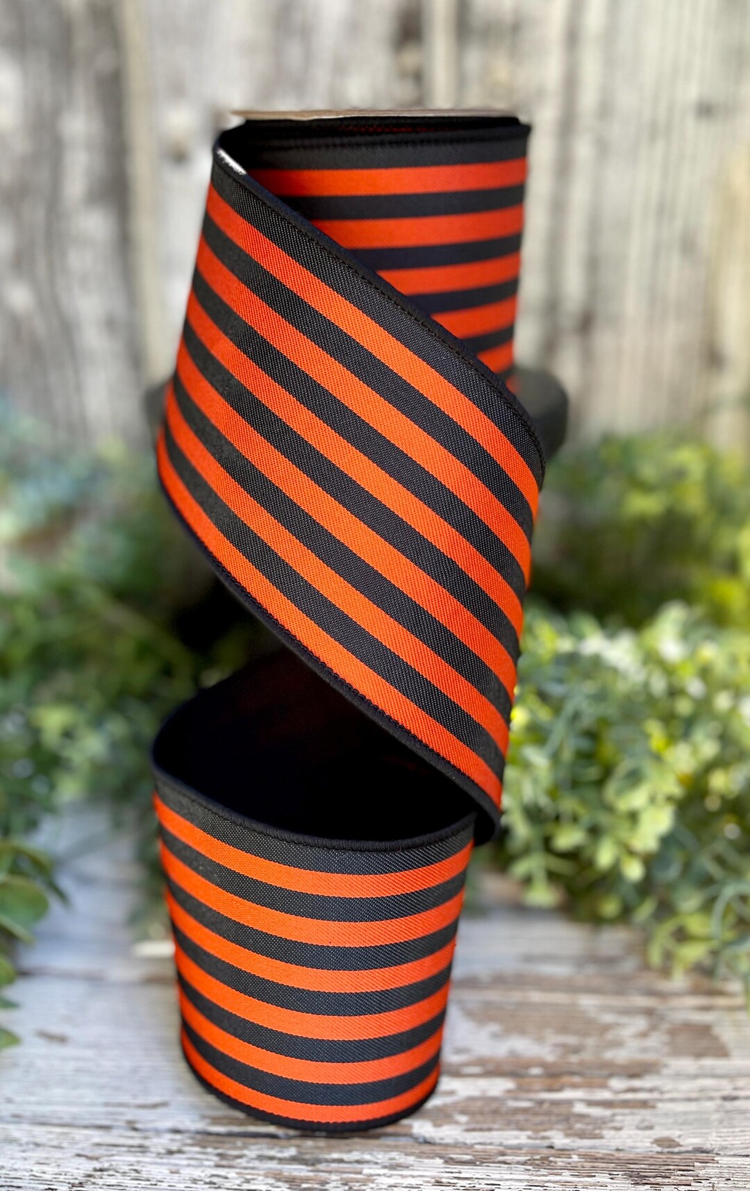 Halloween Ribbon, Ribbon for Wreaths, Designer Ribbon, 4