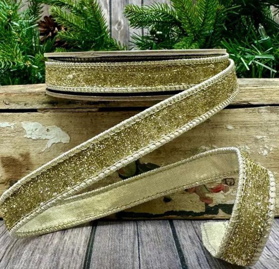 Ribbon for Wreaths, Narrow Ribbon, 1/2