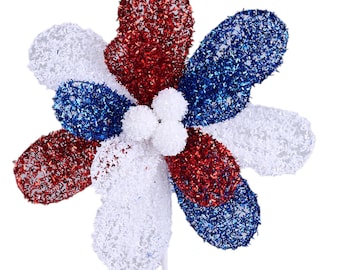 Floral for Fourth of July, Patriotic florals for arrangements, Wreath floral, Patriotic florals, red white blue florals