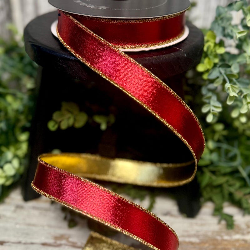 Mirror Gold Ribbon - Etsy