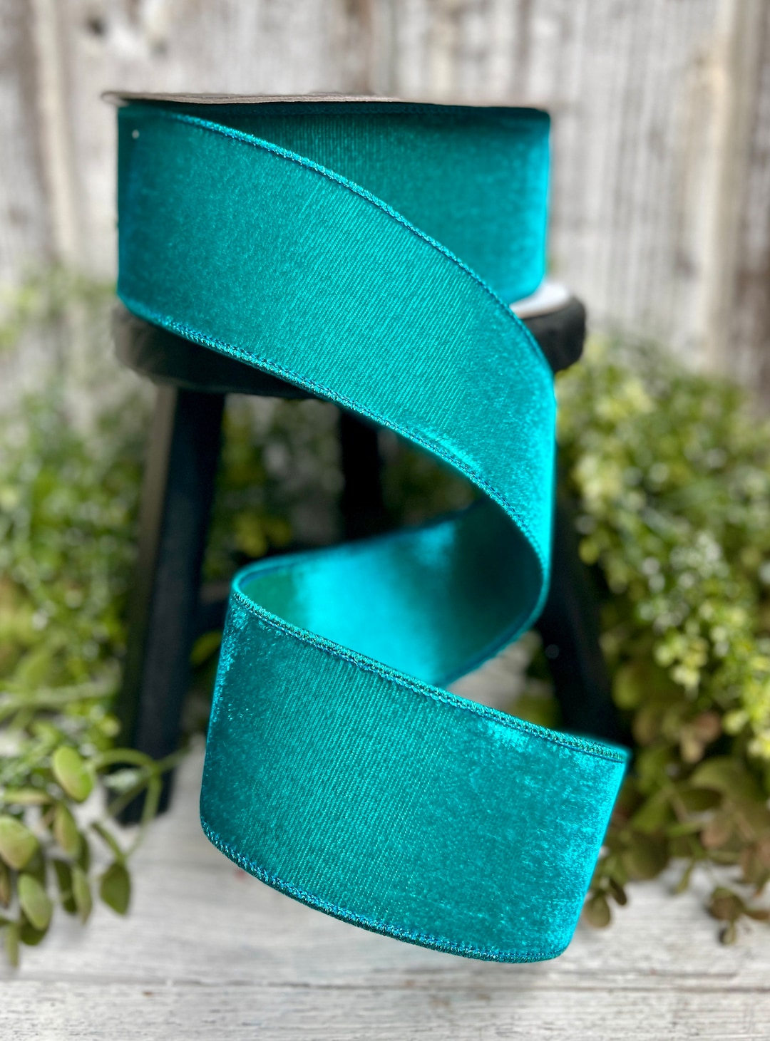 Ribbon, Ribbon for Wreaths, Designer Ribbon, 2.5 Ribbon, Velvet Ribbon