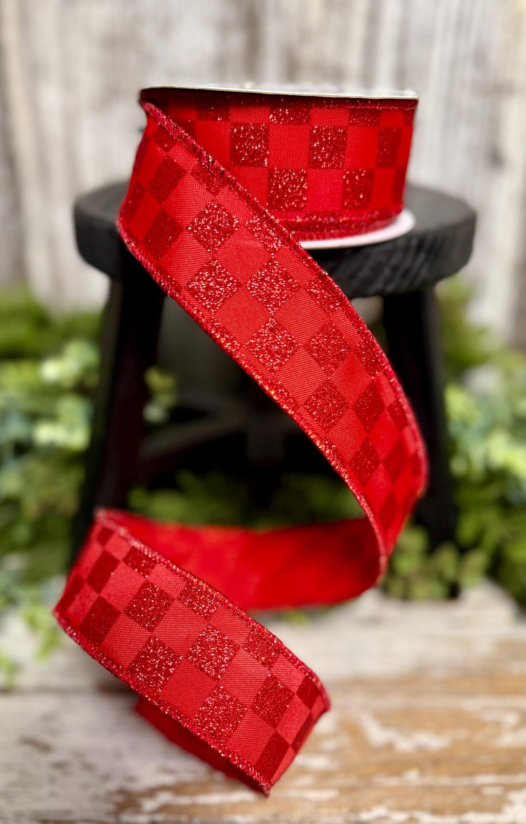 Ribbon for Wreaths, Designer Ribbon, 1.5