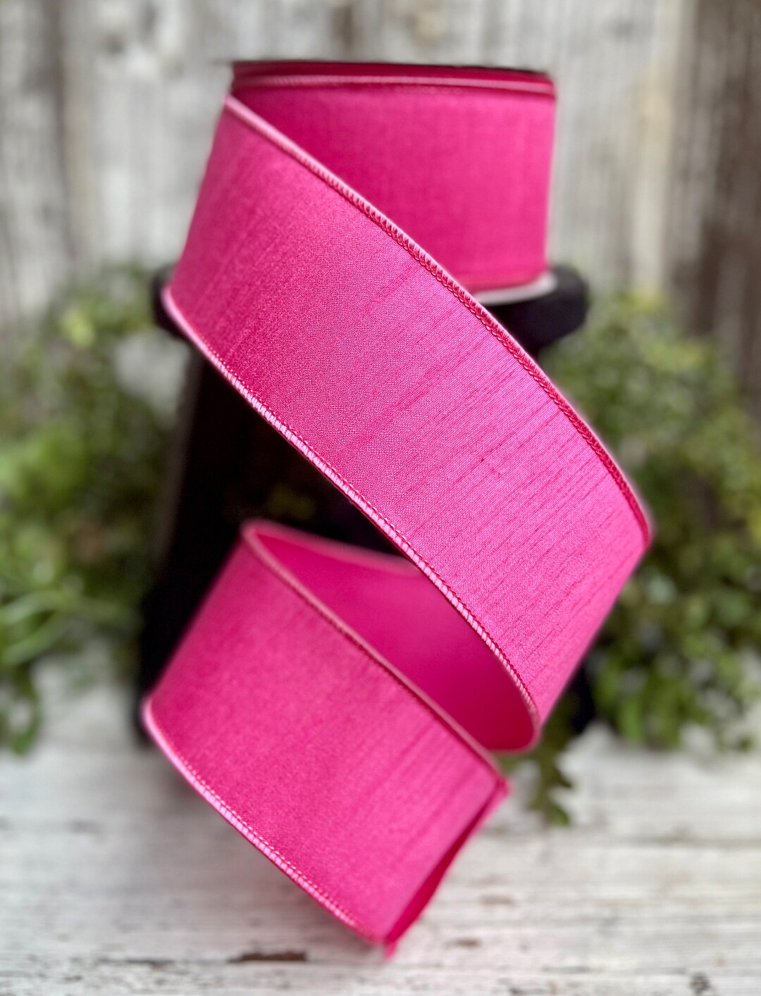 Ribbon, 10 YD ROLL, Ribbon for Wreaths, Farrisilk Ribbon, 2.5 Ribbon