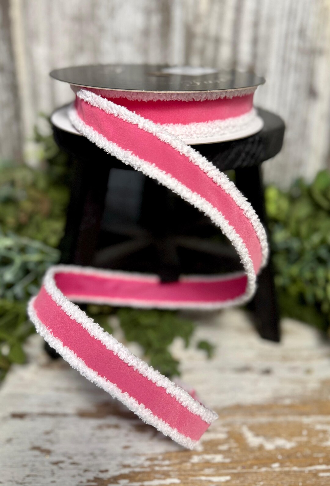Bold Bunny, Ribbon for Wreaths, Designer Ribbon, 1