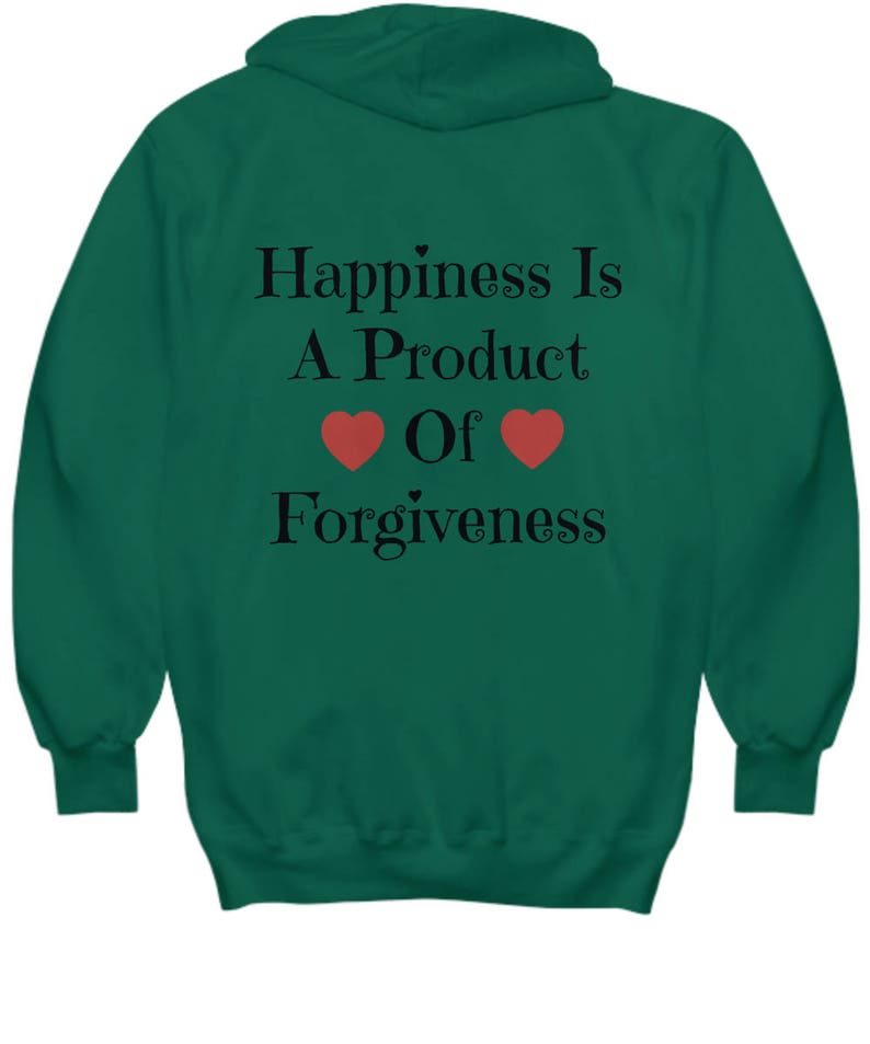 Happy Hoodie / Happiness is / Forgiveness / Gifts for Him / - Etsy
