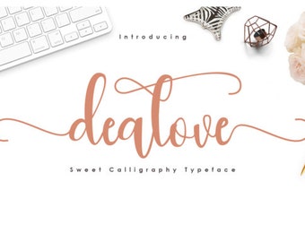 Dealove Script Fonts Download font Swirly Font Script Font Digital download swash font Cricut font calligraphy font wedding font bundle