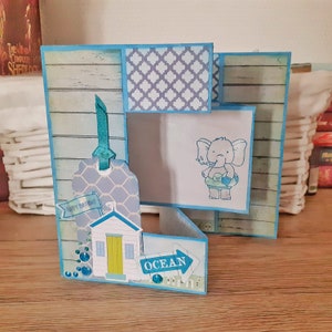 Tarjeta "Ocean" para regalo, cumpleaños