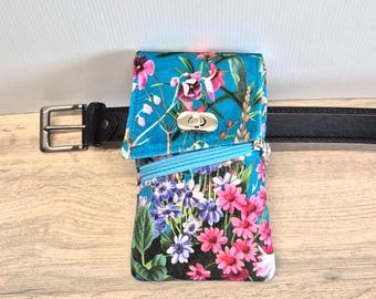 Phone Belt Bag, Belt Bag, Festive Belt Bag, Phone Crossbody Bag, Hip Bag, Waist Bag, Phone Pouch,  Belt Pouch, Belt Purse, Phone Bag