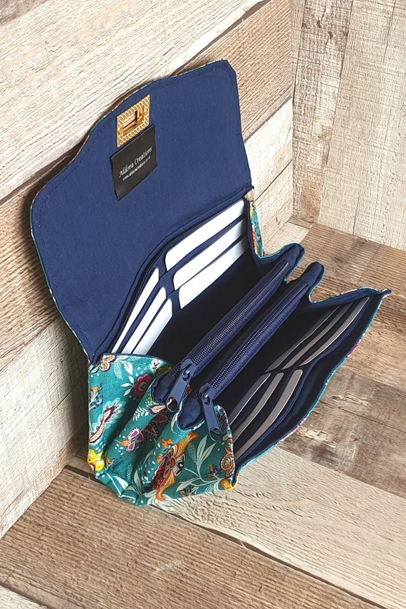 Teal purse hotsell