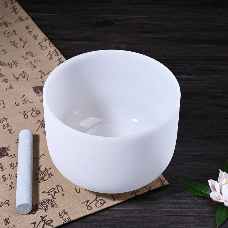 Quartz Crystal Singing Bowls Set Including 7 Bowls Sizes Etsy Australia