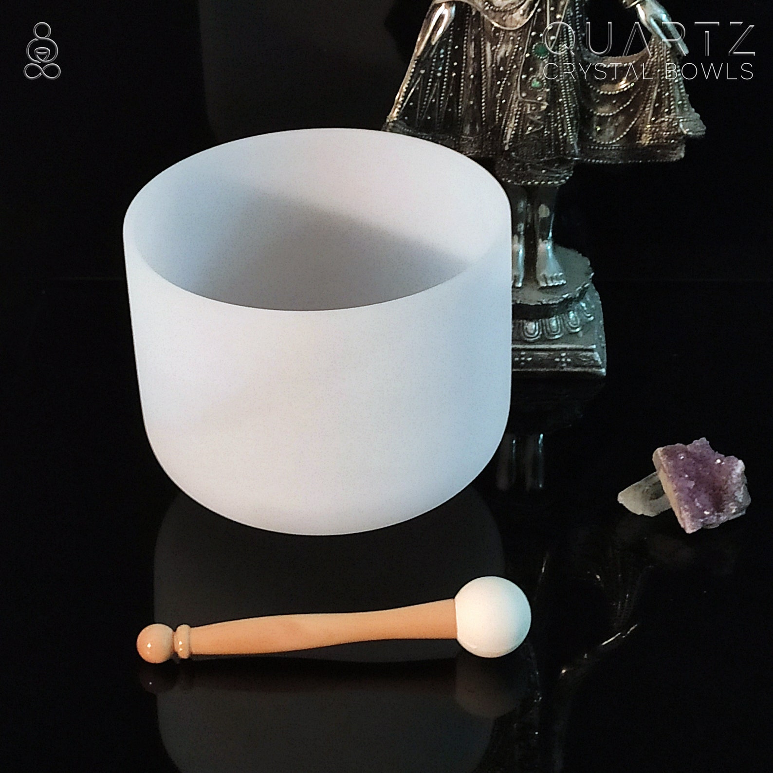 8 Quartz Crystal Singing Bowl 440 Hz Tuning Tutte le Etsy