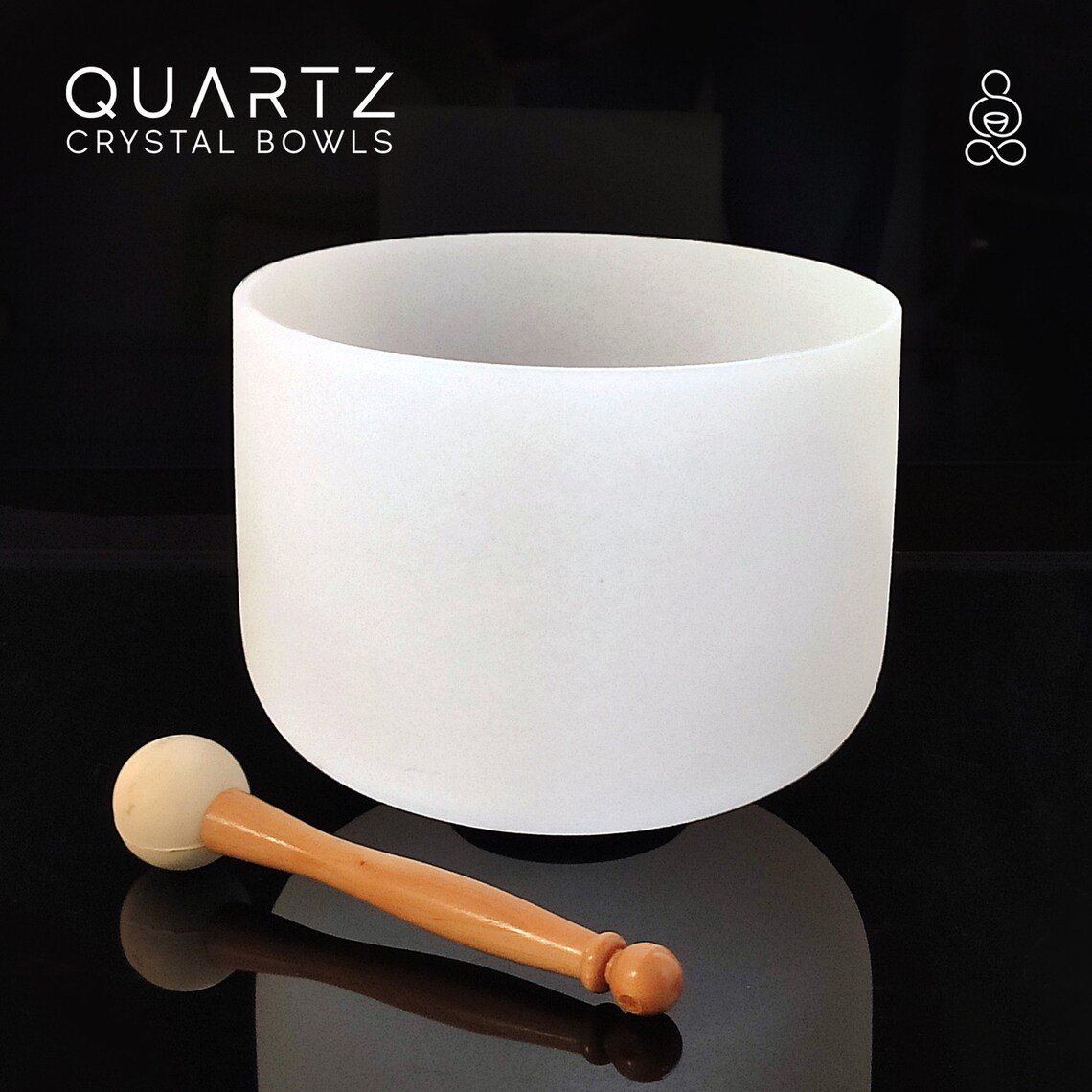 8 Quartz Crystal Singing Bowl 432 Hz Tuning All Music Etsy