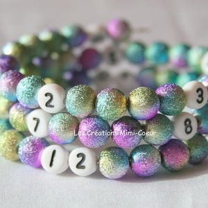 Rainbow Breastfeeding Bracelet image 1