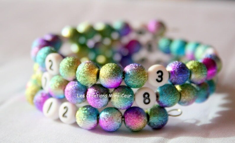 Rainbow Breastfeeding Bracelet image 3