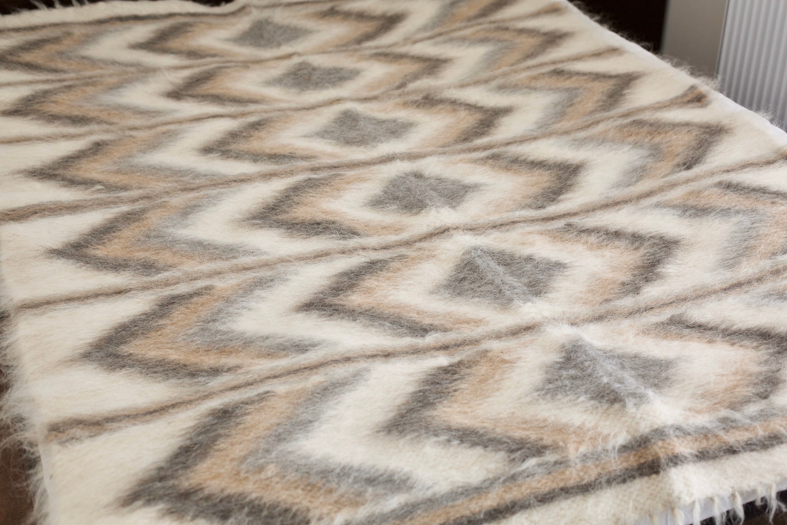 Wool Blanket Queen Size Wool Cover Wool Throw Blanket Etsy