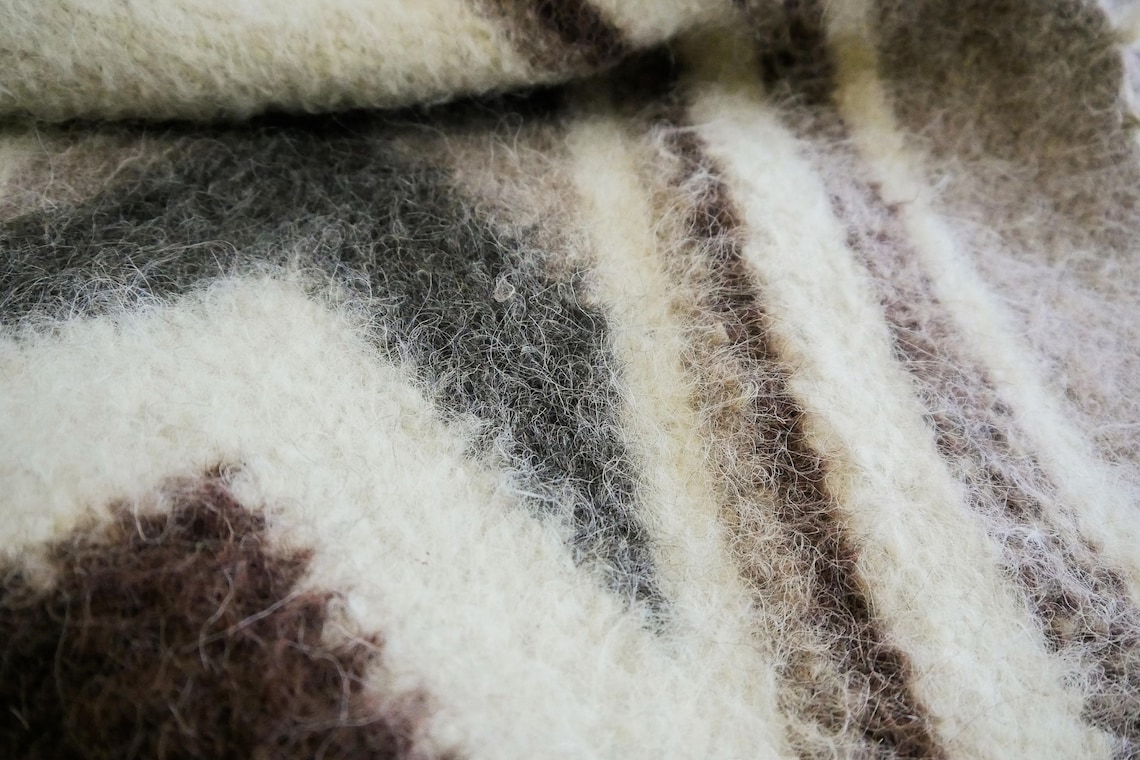 Weighted Blanket King Wool Blanket Scandinavian Design Wool Etsy