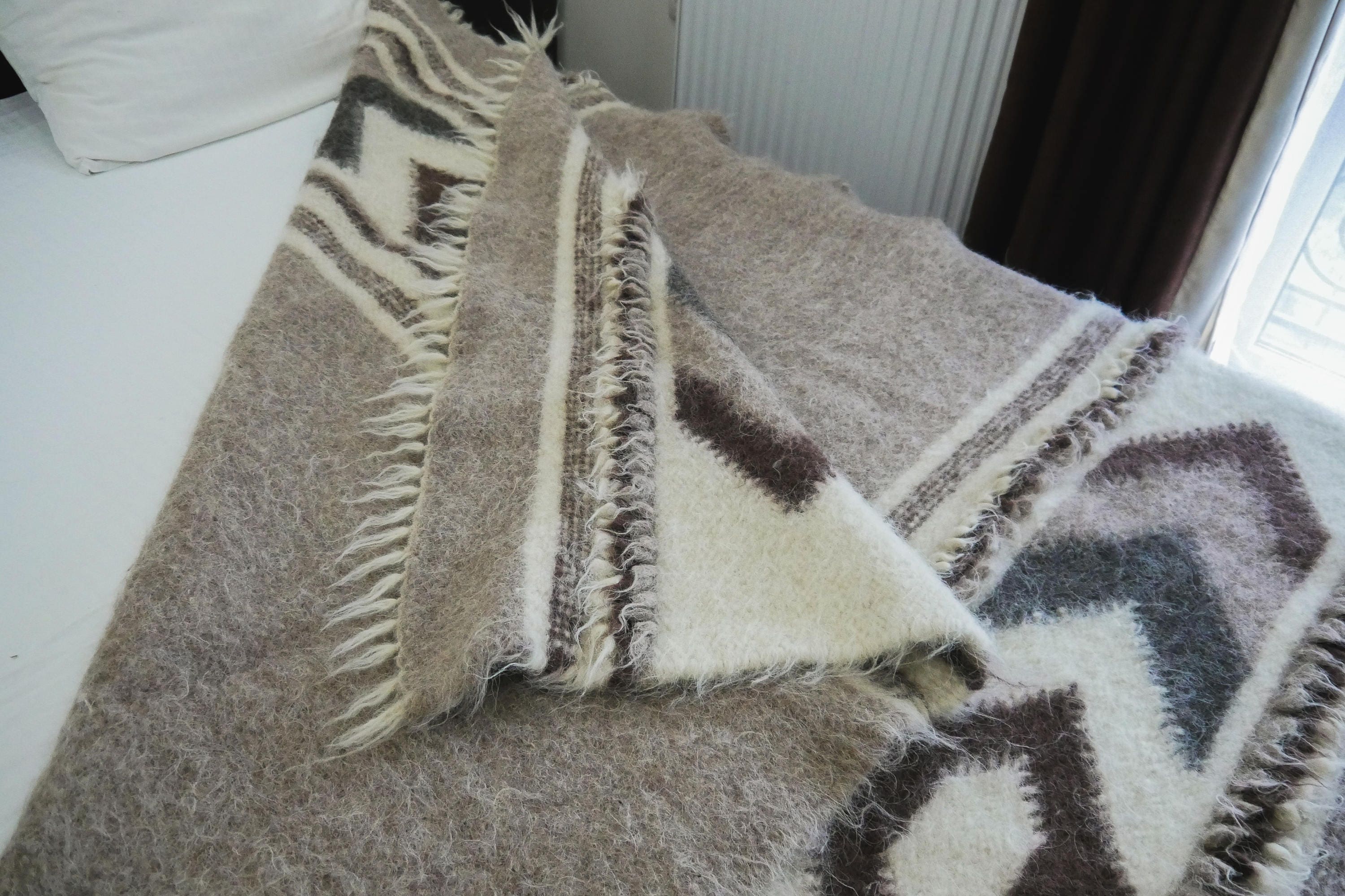 Weighted Blanket King Wool Blanket Scandinavian Design Wool Etsy