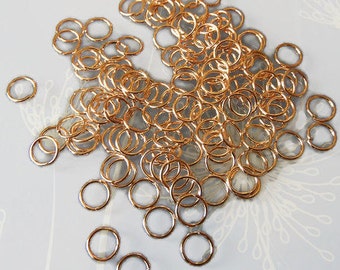 Rose gold open junction rings Ø 4/6/8mm