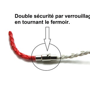 Fermoir Ø4-Ø5 et Ø6mm magnétique rond couleur or, platine ou bronze image 5