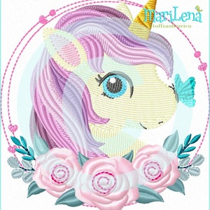 Embroidery file unicorn button fill 10x10 embroidery pattern unicorn pony horse embroidery pattern embroidery motif embroidery template