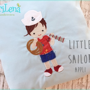 Embroidery file sailor sailor boy appli 10x10 embroidery pattern sailor boy embroidery pattern embroidery motif