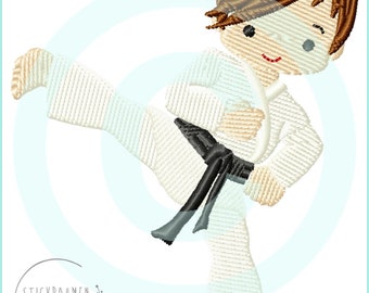 Embroidery file karate boy judo 1 fill 10x10 judo karate boy embroidery pattern embroidery pattern karate boy judo