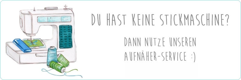 INFO AUFNÄHERSERVICE Diesen Artikel bitte nicht kaufen Produktbeschreibung lesen : Bild 2