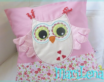 Embroidery file 3D owl appli ITH 13x18 embroidery pattern embroidery motif embroidery pattern owl appliqué