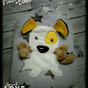 Stickdatei 3D-Doggy Appli ITH 13x18 Stickmuster Stickmotiv embroidery pattern appliqué Hund Bild 6