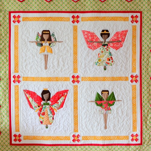 Enchanted Paper Dolls Quilt Pattern Book A Mix and Match Etsy UK