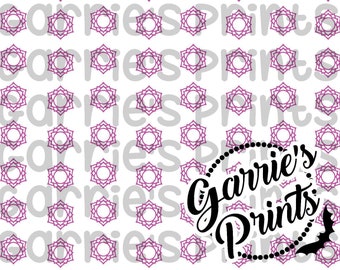 Printable | Chakra Pattern | Sahasrara