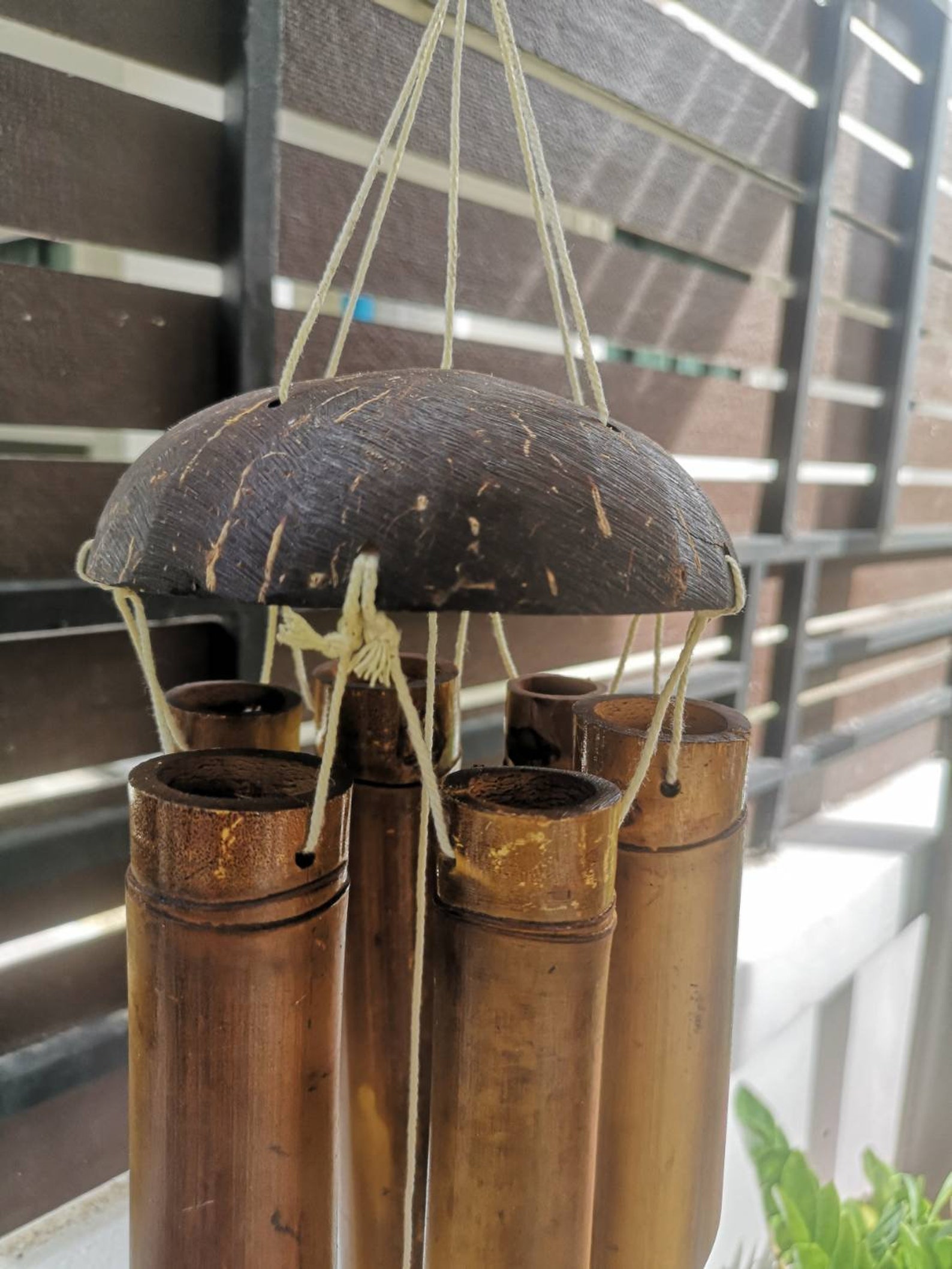 Large Bamboo Wind Chime, Hanging Outdoor, Melodious Sound Outdoor